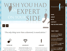 Tablet Screenshot of diamondgirlconsulting.com